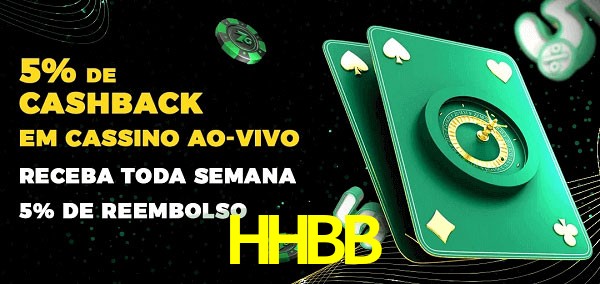 Promoções do cassino ao Vivo HHBB